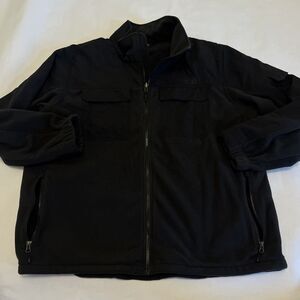 THE NORTH FACE Men's Utility Travel Jacket Fleece/Nylon Front Pockets Size XL